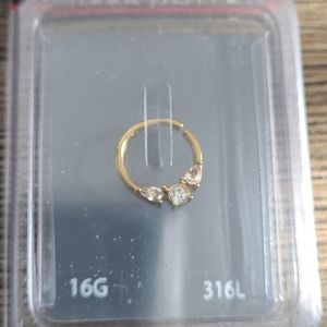 Gold Cartilage Earing